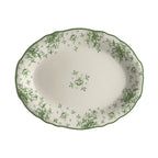 Thumbnail image #1 for Steelite International HL Ivory HL52563904 China Oval Platter, 10 x 7.75 in, Scalloped Edge Case of 2 Dozen