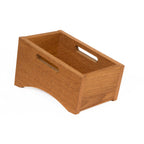 Thumbnail image #1 for Mikasa Hospitality (Lifetime Brands, Inc.) Select Concept BQ052L Tilted Oak Cutlery Box, 6.61"W x 10.94"D x 6.61"H Case of 2