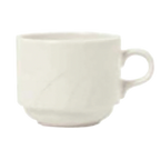 Thumbnail image #1 for Libbey Cascade 950038123 China Coffee Cup, 8-1/2 oz, Stackable