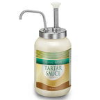 Thumbnail image #1 for Server Products 83110 Gallon Jar Pump, 1 oz Stroke, 120 mm Lid, Stainless Steel