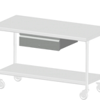 Thumbnail image #1 for SPG International Universal Stainless TAC-2020-S Stainless Steel Roller Bearing Drawer, 20" x 20"