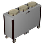 Thumbnail image #1 for Caddy CM-S-133-H Heated Enclosed 3-Compartment Platter Dispenser for 13–15 in Oval Plates
