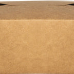 Thumbnail image #1 for International Tableware TO GO/Kraft Take-Out Boxes TG-KB-#3/200PC Kraft Microwavable Take-Out Box #3, 51.7 oz, 7-3/4"W x 5-1/2"D x 2-1/2"H