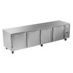 Thumbnail image #1 for Victory Refrigeration VUR119HC Undercounter Refrigerator, 4-Section, 118-7/8"W, Solid Doors, Side-Mounted Self-Contained Refrigeration