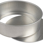 Thumbnail image #1 for JB Prince M502 12 12-Inch Aluminum Cake Pan, 3-Inch Deep, Removable Bottom