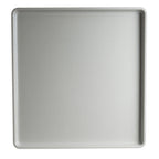 Thumbnail image #1 for Steelite International Creations 7193TM102 Square Melamine Bento Box Lid, Greystone, 10.5 x 10 x 0.875 in 1 Dozen