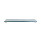 Thumbnail image #2 for Steelite International My Glass Studio GS196662 14-Inch Rectangular Glass Serving Platter, Dusk Blue Cream