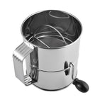 Thumbnail image #1 for CAC China SFTR-8 Rotary Sifter, 8 Cup, Stainless Steel Case of 12