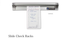 Thumbnail image #4 for San Jamar 12-Inch Anodized Aluminum Slide Check Rack