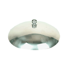 Thumbnail image #1 for Thunder Group SLWK008C Stainless Steel Wok Serving Dish Cover, 7-3/4" Diameter, Fits 8" Dish, Knob Handle Case of 60