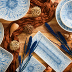 Thumbnail image #2 for G.E.T. Catalina - EGS B235069-CLB Round Melamine Bowl, 20 oz, 6-7/8" Diameter, Light Blue Case of 6