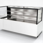 Thumbnail image #1 for Oscartek Muro MURO H12-1 1000 Open-Air Refrigerated Merchandiser, Horizontal Case, 1-Tier Shelf, Stainless Steel, Self-Contained, 39.5"W