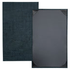 Thumbnail image #1 for Risch Rattan RATTAN-1V 8.5X14 Hardback Basket-Woven Menu Cover, 8-1/2 x 14 in, Single View Case of 25