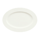 Thumbnail image #1 for Libbey Schonwald, Fine Dining 9132036 Porcelain Oval Platter, 14-3/8" x 10", Microwave/Dishwasher Safe