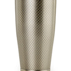 Thumbnail image #1 for Mercer Culinary Barfly M37199ANG 2-Piece Cocktail Shaker, 28 oz, Stainless Steel, Antique Gold Diamond Lattice Case of 6