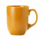 Thumbnail image #1 for Libbey Cantina 903044904 Porcelain Coffee Mug, 11 oz, Saffron, Non-Stackable