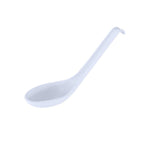 Thumbnail image #1 for Thunder Group Imperial White 7200TW Melamine Asian Soup Spoon, 5/8 oz., 6 in., Break-Resistant Case of 60 Dozen