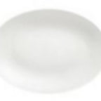 Thumbnail image #1 for Tramontina USA, Inc. 96010-172 Oval China Serving Plate, 15.75 x 11.4 in Case of 4