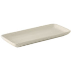 Thumbnail image #1 for Tuxton China DuraTux®© BEZ-1141 Ceramic Rectangular Tray, 11-1/2 x 5 x 1-1/4 H, Rolled Edge 1 Dozen