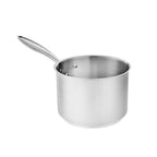Thumbnail image #1 for Browne Foodservice Thermalloy® 5724032 2 qt Stainless Steel/Aluminum-Core Saucepan, Induction Ready, Without Cover, Riveted Handle