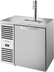 Thumbnail image #5 for True 36-Inch One-Section Refrigerated Draft Bar Cooler with Stainless Steel Countertop, Locking Door, and Single-Faucet Beer Column