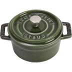 Thumbnail image #1 for Zwilling J.A. Henckels Staub® 1004193 Mini Enameled Cast Iron Dutch Oven, 0.25 qt., Round, with Cover
