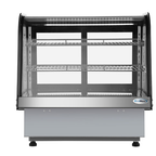 Thumbnail image #6 for Koolmore DICDC-120-BK 27-Inch Countertop Drop-In Refrigerated Display Case, Sliding Glass Doors, Black, 2 Shelves