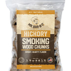 Thumbnail image #1 for Chef Master Mr. Bar-B-Q 05031Z Hickory Smoking Chunks, 350 cu in Bag Case of 4