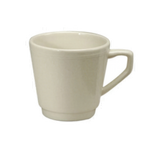 Thumbnail image #1 for 1880 Hospitality Oneida® F1600000510 China Coffee Cup, 8 oz, Handled, Reinforced Edges, Cream White Case of 3 Dozen