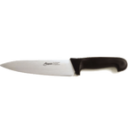 Thumbnail image #1 for Alegacy Foodservice Products PCB1298 Cook's Knife, 8-Inch Molybdenum Stainless Steel Blade, Black ABS Handle Case of 6
