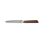 Thumbnail image #1 for Reserve by Libbey - Damascus 201 2893 Steak Knife, 9-3/4", Non-Serrated 13/0 Stainless Steel Blade, Wood Handle