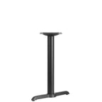 Thumbnail image #1 for Flash Furniture XU-T0522-GG Dining-Height T-Base Table Base, 22" x 5" x 30"H, 3" Diameter Column, Black Cast Iron
