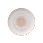 Thumbnail image #1 for Libbey APS Germany - Blush APS 85505 13-Inch Round Melamine Plate, Beige, Ribbed Texture