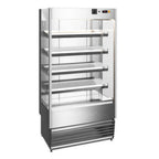 Thumbnail image #1 for GTI Designs United UHSL-625 Heated Slim Multideck Grab-and-Go Merchandiser, Self-Contained, 4-Tier, 27"W