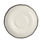 Thumbnail image #1 for Steelite International HL Ivory HL58063927 Round China Saucer, 5.625", Scalloped Edge Case of 3 Dozen