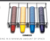 Thumbnail image #2 for Adjustable 4-Section Wire Cup Dispenser Rack for 6 oz. to 46 oz. Cups