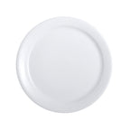 Thumbnail image #1 for Steelite International Varick, Classic Cafe 6900E5083 9-Inch Round White Porcelain Cafe Plate Case of 2 Dozen
