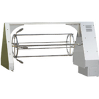 Thumbnail image #1 for Wood Stone Okanogan WS-SSR-57 Single Spit Rotisserie for 57-inch Broiler, Slide-Forward Loading, Angle Spit and Wraparound Heat Shield