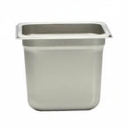Thumbnail image #1 for Libertyware 5166 1/6-Size Stainless Steel Steam Table Pan, 6" Deep, Anti-Jam, 25 Gauge Case of 48