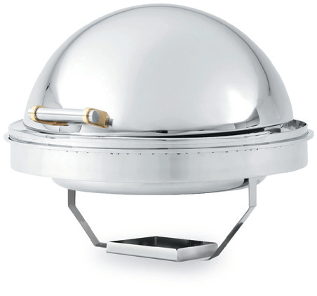 Product image #3 for New York, New York® 6 Qt Round Drop-In Chafer with Fully Retractable Cover