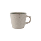 Thumbnail image #1 for Tuxton China Emerald TES-001 7 oz Ceramic Coffee Cup, Non-Stackable, Narrow Rim, Green Speckle Case of 3 Dozen
