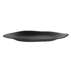 Thumbnail image #2 for Steelite International Delfin, Marisol Black 7000DD022 7-Inch Oval Melamine Platter, Black 1 Dozen