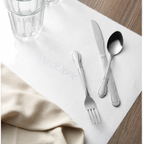 Thumbnail image #2 for 1880 Hospitality Melinda III by Oneida® B072SITF Iced Tea Spoon, 8", Scrolled Border, 18/0 Stainless Steel Case of 3 Dozen