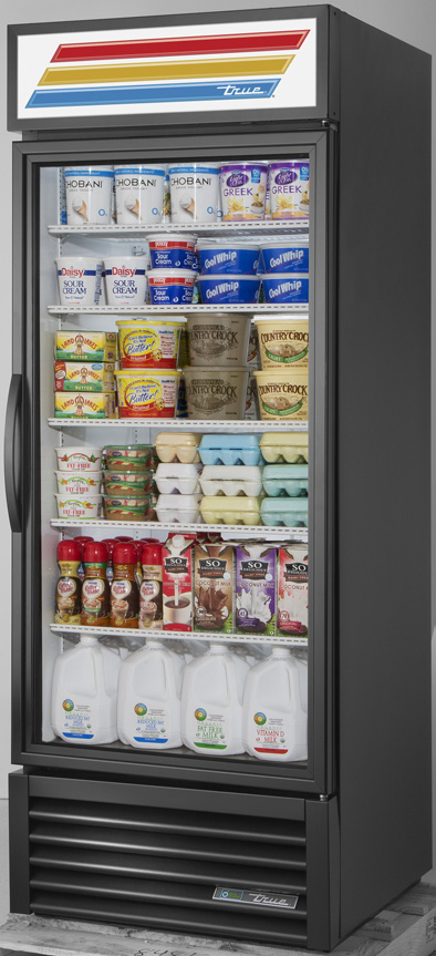Product image #5 for True 30-Inch One-Section Glass Door Merchandiser Refrigerator, Self-Contained Bottom-Mounted, 115V