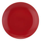 Thumbnail image #1 for Ten Strawberry Street Wazee Matte WM-4-RED-6 Red Round China Salad Plate, 7-3/4" Case of 24