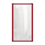 Thumbnail image #1 for Risch Deluxe TES 5.5X11-LEATHERETTE Sewn Leatherette Menu Cover, 5-1/2 x 11 in, Single, 1 Page/2 View Case of 24