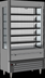 Thumbnail image #6 for Beverage-Air Vuemax Slim Open-Air Merchandiser Refrigerator with 5 Shelves, Gray, 47-7/16 Inch Wide