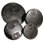 Thumbnail image #1 for Penn Scale 2 LB WT 2 lb Cast Iron Scale Weight