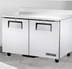 Thumbnail image #6 for True 48-Inch Two-Section Worktop Refrigerator with Stainless Steel Top and Solid Doors