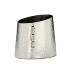 Thumbnail image #1 for Steelite DW Haber, Tear Drop DW6107MSS 7 oz Stainless Steel Tear Drop Sugar Bowl, Without Cover or Handles